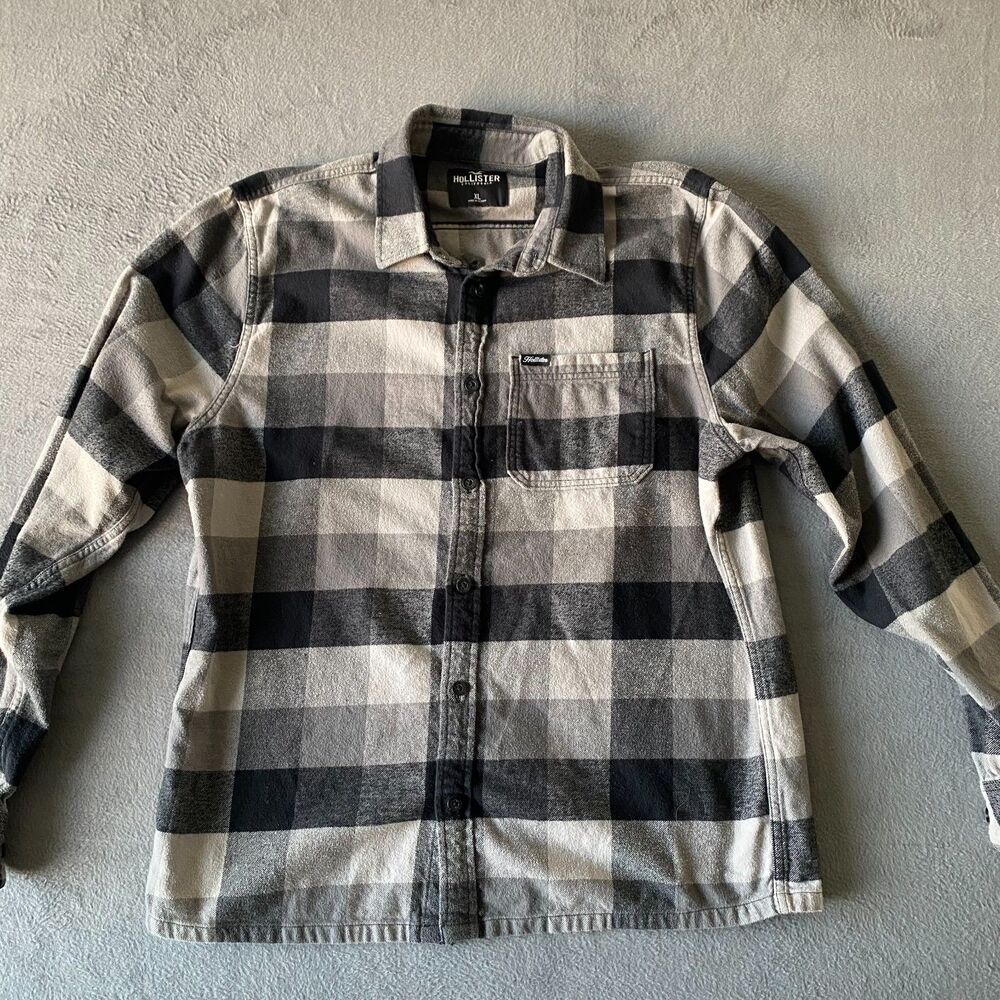Men's Hollister Flannel Shirt Size XL